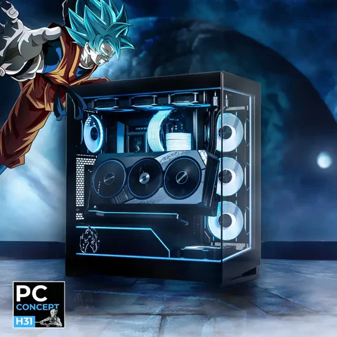 PC Super Saiyan Blue présenté dans l’article d’Arnaud Antonini sur Hardware31