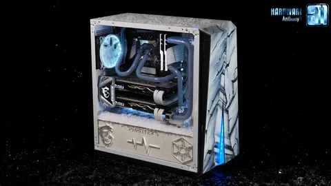 Projet Glacier, PC moddé avec watercooling hardline par Hardware31