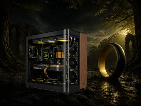 PC C8 Curve Wood Seigneur des Anneaux de la gamme Wood Influence Hardware31