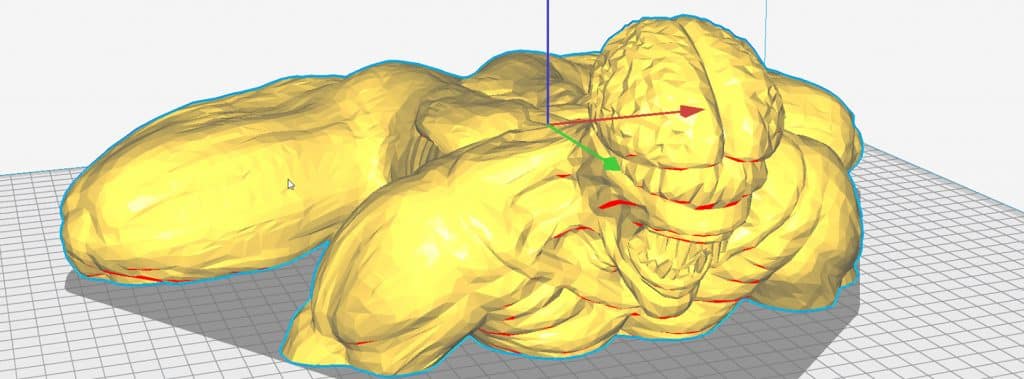 Fabrication 3D d'un Licker pour le projet modding Resident Evil 2