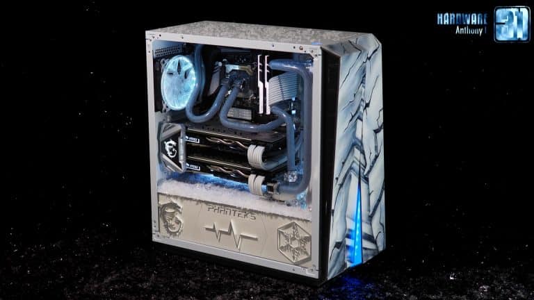 Worblog du projet modding Phanteks glacier RL07 par Hardware31