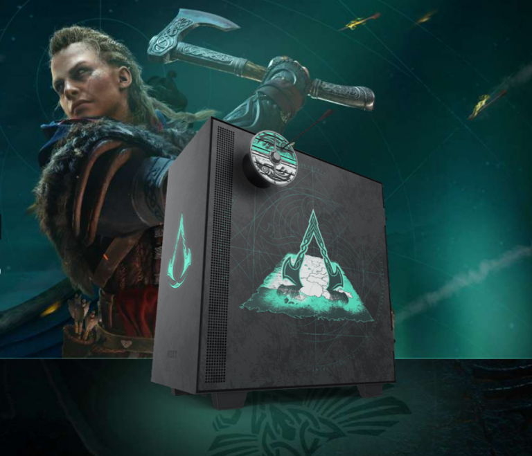 Le boîtier de NZXT qui met à l'honneur le Assassin's Creed Valhalla