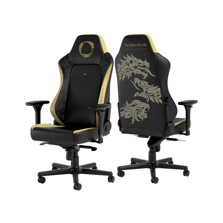 Nous voyons le superbe travail de Noblechairs sur cette édition Elder Scrolls Online