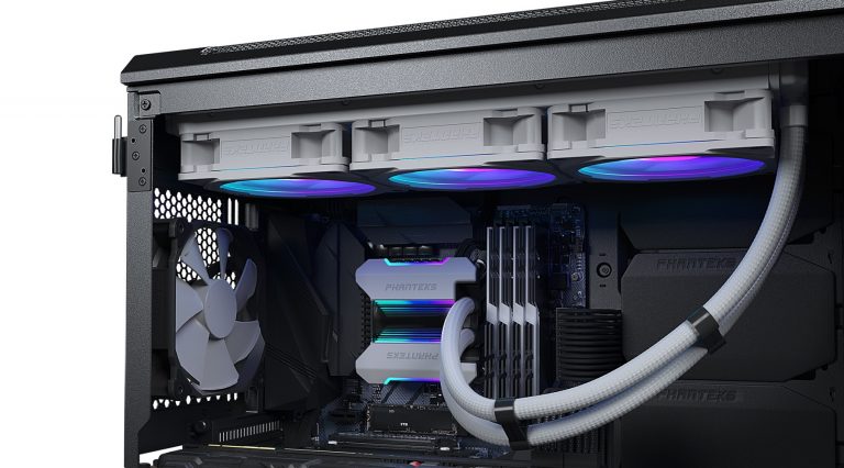 Phanteks dévoile sa nouvelle édition 360 mm en blanc le Glacier One 360MPH