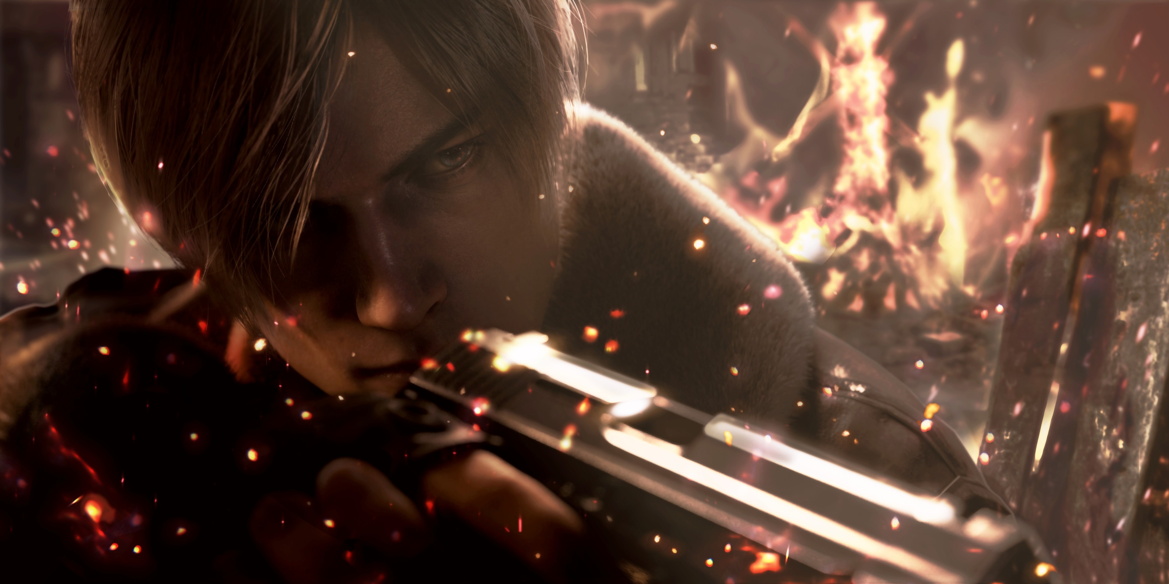 La sortie de Resident Evil 4 Remake où Leon sera au cœur de la tourmente.