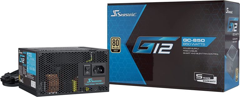 L'alimentation non-modulaire Seasonic G12 GC 850