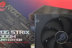 ASUS dévoile sa nouvelle alimentation compatible ATX 3.0 ROG STRIX GOLD AURA EDITION 1000W au Design tout aluminium grillagé