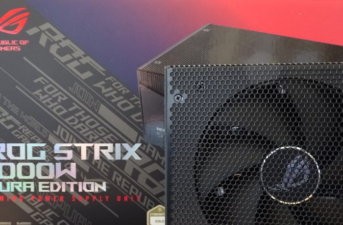 ASUS dévoile sa nouvelle alimentation compatible ATX 3.0 ROG STRIX GOLD AURA EDITION 1000W au Design tout aluminium grillagé