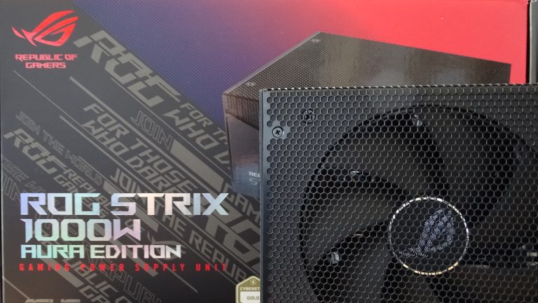 ASUS dévoile sa nouvelle alimentation compatible ATX 3.0 ROG STRIX GOLD AURA EDITION 1000W au Design tout aluminium grillagé