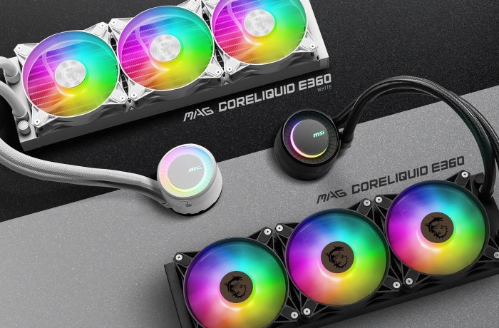 MSI lance ses nouveaux AIO MAG CORELIQUID E360 ARGB et pompe rotative