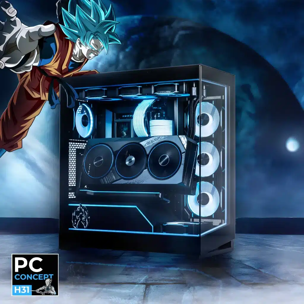 PC SUPER SAIYAN BLUE